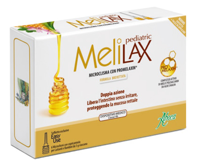 MELILAX PEDIATRIC MICROCLISMI 6 PEZZI 5 G - Fontenova srl
