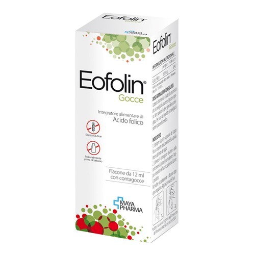 EOFOLIN GOCCE 12 ML SENZA GLUTINE NATURALMENTE PRIVO DI LATTOSIO - Fontenova srl