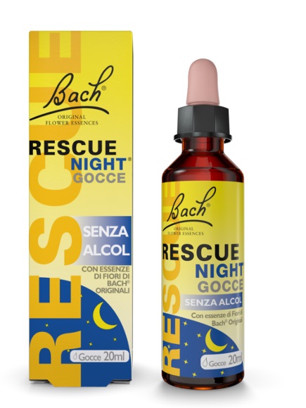 RESCUE ORIGINAL NIGHT SENZA ALCOL GOCCE 20 ML - Fontenova srl