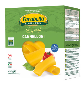 FARABELLA CANNELLONI 250 G - Fontenova srl