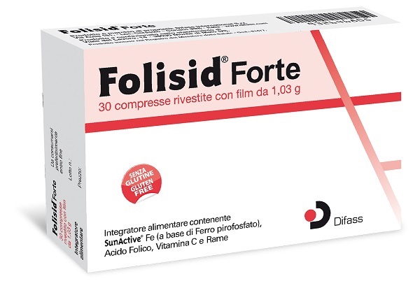 FOLISID FORTE 30 COMPRESSE 3,9 G - Fontenova srl