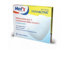 CEROTTO FARMACTIVE CICATRICI 7,5X10 CM 4 PEZZI - Fontenova srl