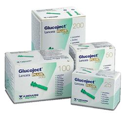 LANCETTE PUNGIDITO GLUCOJET PLUS GAUGE 33 25 PEZZI - Fontenova srl