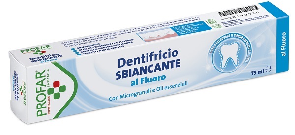 DENTIFRICIO SBIANCANTE 75 ML PROFAR - Fontenova srl