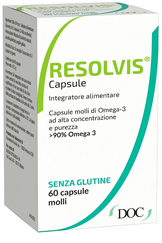 RESOLVIS 60 CAPSULE MOLLI - Fontenova srl