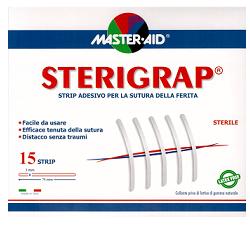 CEROTTO PER SUTURA MASTER-AID STERIGRAP 7,5X0,6 12 PEZZI - Fontenova srl