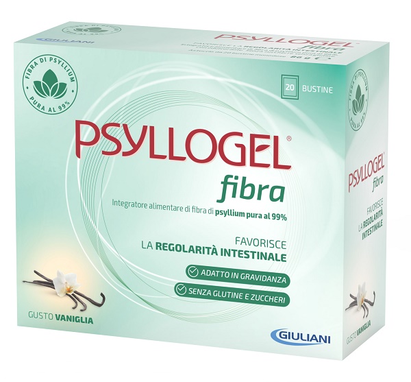 PSYLLOGEL FIBRA VANIGLIA 20 BUSTINE - Fontenova srl