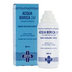 ACQUA BORICA PER BAGNO OCULARE STERILE 500 ML - Fontenova srl