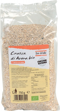 CRUSCA DI AVENA BIO 750 G - Fontenova srl