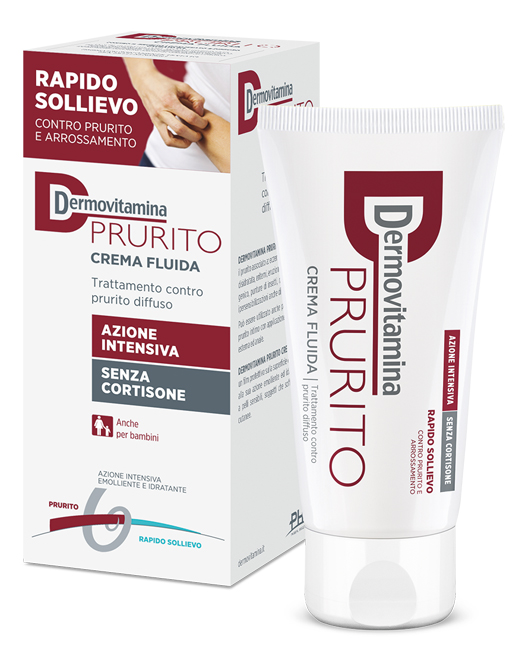DERMOVITAMINA PRURITO CREMA FLUIDA AZIONE INTENSIVA SENZA CORTISONE 150 ML - Fontenova srl