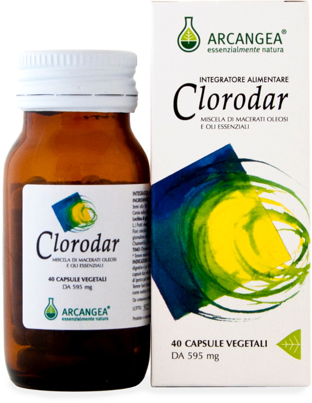CLORODAR 40 CAPSULE VEGETALI - Fontenova srl