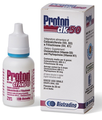 PROTON DK 50 GOCCE 20 ML - Fontenova srl