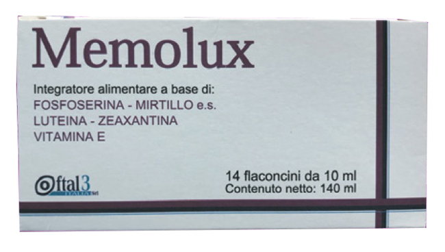 MEMOLUX 14 FLACONCINI 10 ML - Fontenova srl
