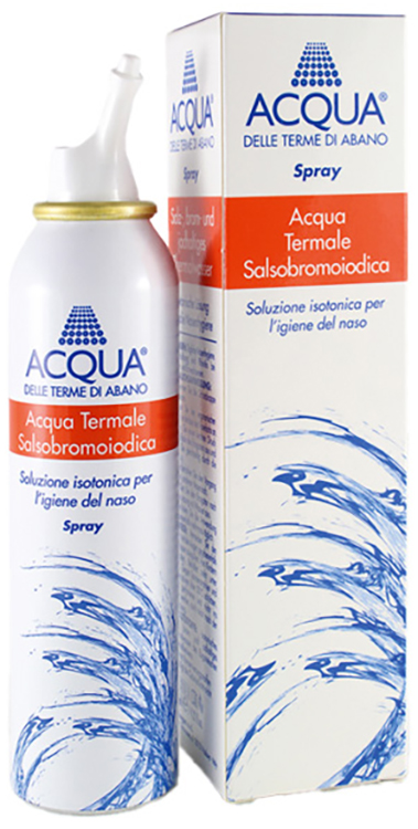 ACQUA DELLE TERME DI ABANO ISOTONICA SPRAY IRRIGAZIONE NASALE 125 ML - Fontenova srl