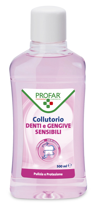 PROFAR COLLUTORIO DENTI/GENGIVE SENSIBILI 500 ML - Fontenova srl