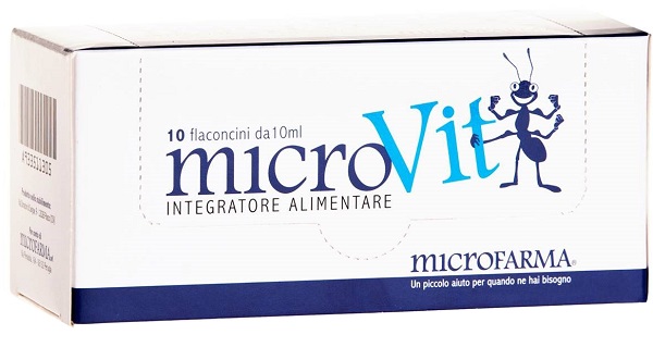 MICROVIT 10 FLACONCINI DA 10 ML - Fontenova srl