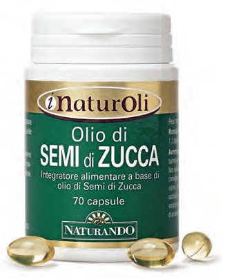 NATUROLI OLIO DI SEMI DI ZUCCA 70 SOFTGEL - Fontenova srl