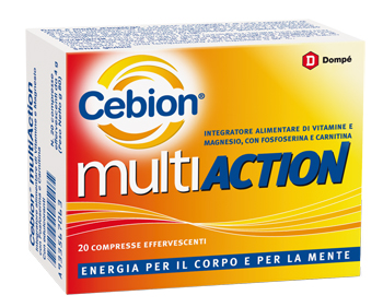 CEBION MULTIACTION 20 COMPRESSE EFFERVESCENTI - Fontenova srl