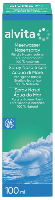 SPRAY NASALE ALVITA CON ACQUA DI MARE 100 ML - Fontenova srl