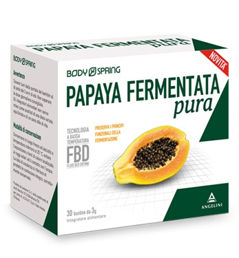 BODY SPRING PAPAYA FERMENTATA PURA 30 BUSTINE - Fontenova srl