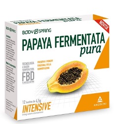 BODY SPRING PAPAYA FERMENTATA PURA INTENSIVE 12 BUSTINE - Fontenova srl