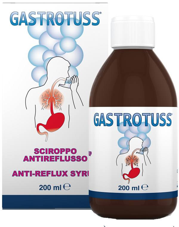 SCIROPPO ANTIREFLUSSO GASTROTUSS 200 ML - Fontenova srl