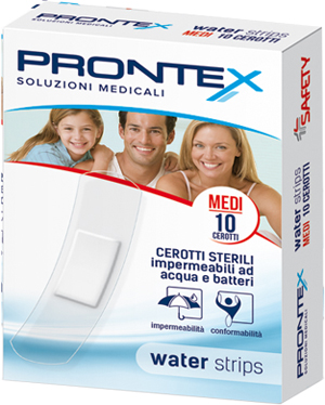 CEROTTO PRONTEX WATER STRIPS MEDIO 10 PEZZI - Fontenova srl