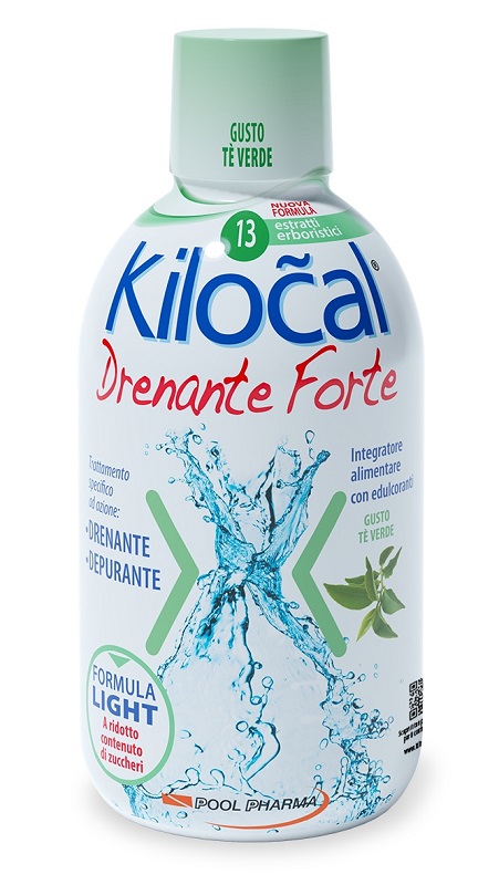 KILOCAL DRENANTE FORTE THE VERDE 500 ML - Fontenova srl