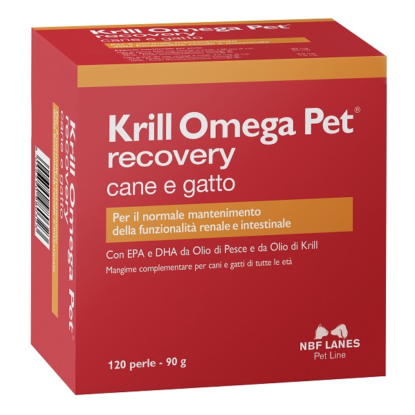KRILL OMEGA PET RECOVERY BLISTER 120 PERLE - Fontenova srl