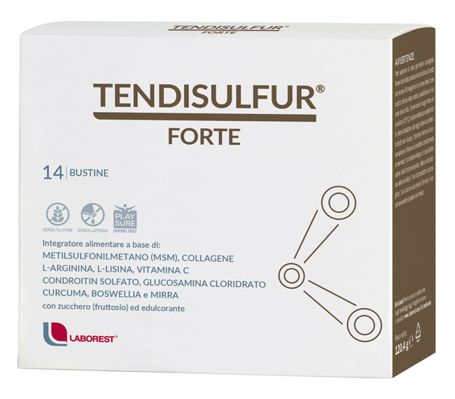 TENDISULFUR FORTE 14 BUSTE 119 G - Fontenova srl