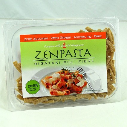 ZEN PASTA RIGATAKI RIGATONI ESSICCATI MONODOSE 60 G - Fontenova srl