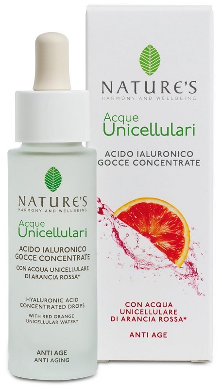 ACQUE UNICELLULARI ACIDO JALURONICO GOCCE VISO 30 ML - Fontenova srl