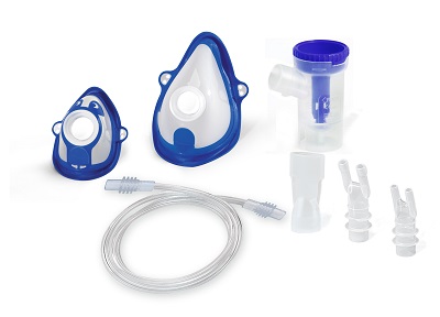 KIT ACCESSORI DI RICAMBIO PER AEROSOL ALVITA 7 PEZZI - Fontenova srl