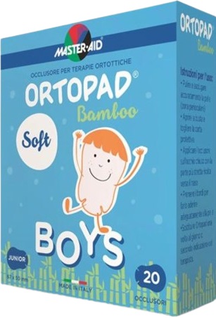 CEROTTO OCULARE PER ORTOTTICA ORTOPAD SOFT BOYS REGULAR 20 PEZZI - Fontenova srl