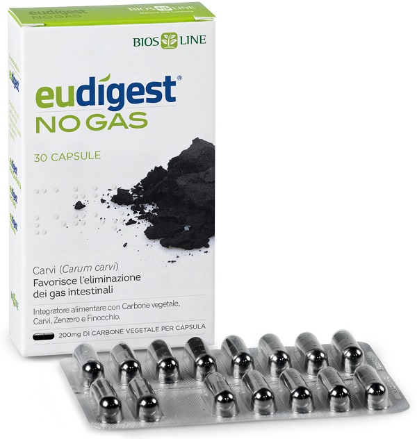 EUDIGEST NO GAS 30 CAPSULE VEGETALI - Fontenova srl