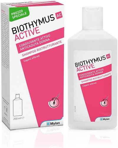 BIOTHYMUS AC ACTIVE SHAMPOO RISTRUTTURANTE DONNA 200 ML PREZZO SPECIALE - Fontenova srl