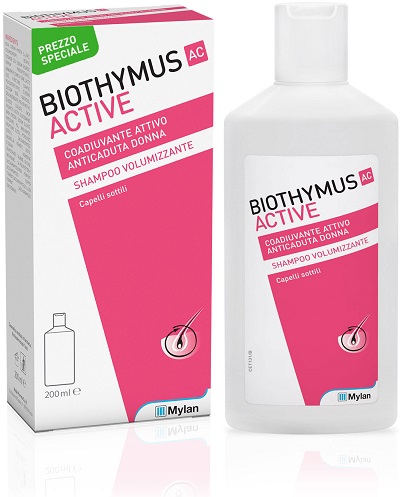 BIOTHYMUS AC ACTIVE SHAMPOO VOLUMIZZANTE DONNA 200 ML PREZZO SPECIALE - Fontenova srl