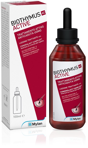BIOTHYMUS AC ACTIVE TRATTAMENTO ATTIVO ANTICADUTA UOMO LOZIONE 100 ML - Fontenova srl