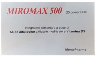 MIROMAX 500 20 COMPRESSE - Fontenova srl