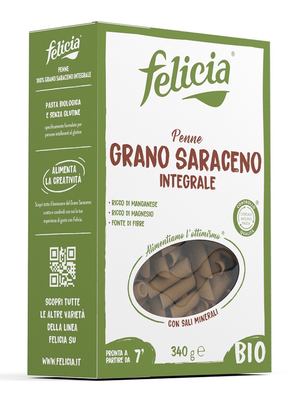FELICIA BIO SARACENO PENNE 340 G - Fontenova srl