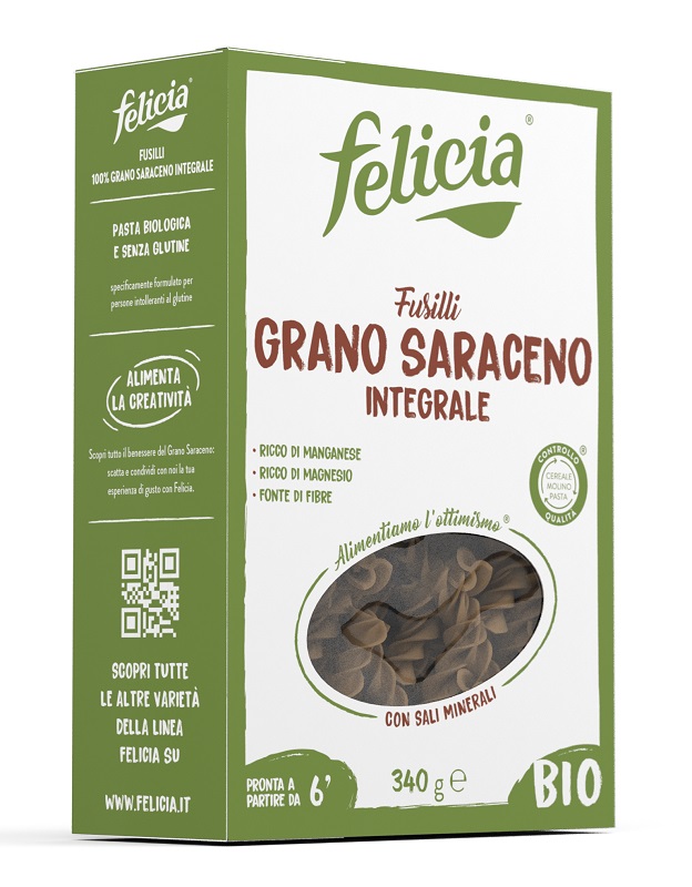FELICIA BIO SARACENO FUSILLI 340 G - Fontenova srl