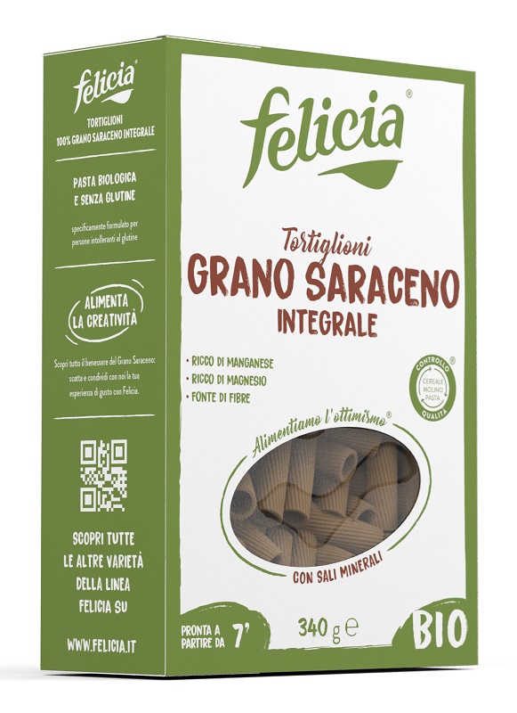 FELICIA BIO SARACENO TORTIGLIONI 340 G - Fontenova srl