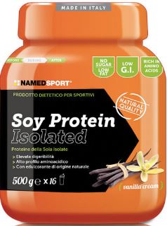 SOY PROTEIN ISOLATE VANILLA CREAM POLVERE 500 G - Fontenova srl