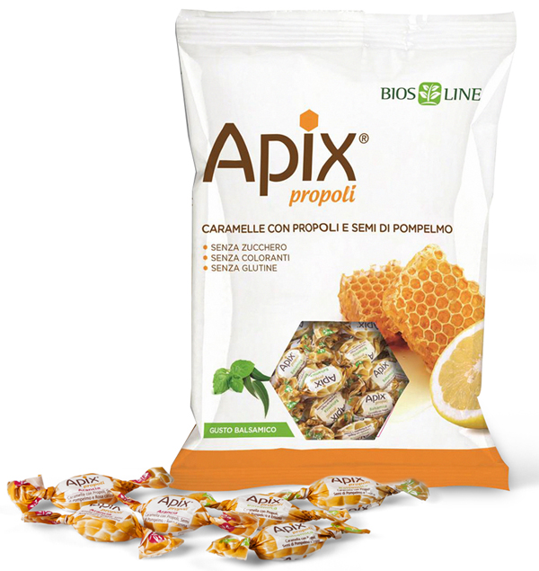 APIX PROPOLI CARAMELLA BALSAMICA 50 G BIOSLINE - Fontenova srl