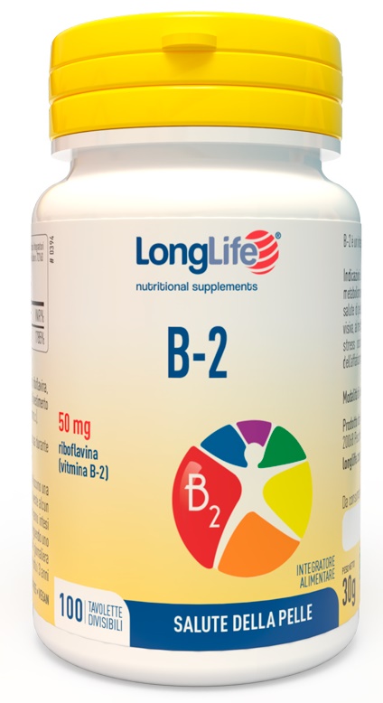 LONGLIFE B2 50 MG 100 TAVOLETTE DIVISIBILI - Fontenova srl