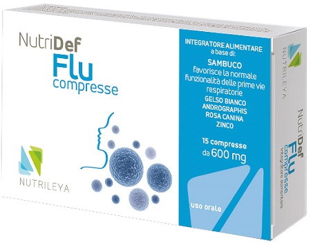 NUTRIDEF FLU 15 COMPRESSE - Fontenova srl