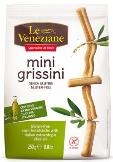 LE VENEZIANE MINI GRISSINI 250 G - Fontenova srl