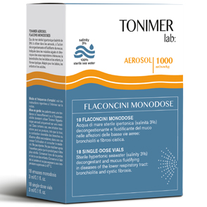 TONIMER LAB AEROSOL 18 FLACONCINI 3 ML MONODOSE - Fontenova srl