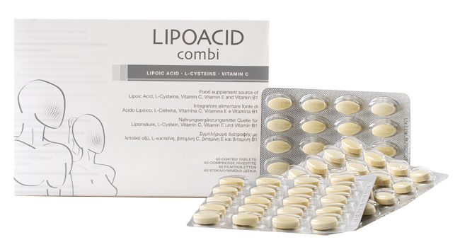 LIPOACID COMBI 60 COMPRESSE - Fontenova srl