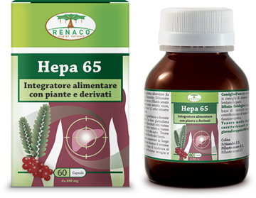 HEPA 65 60 CAPSULE FLACONE 28,8 G - Fontenova srl